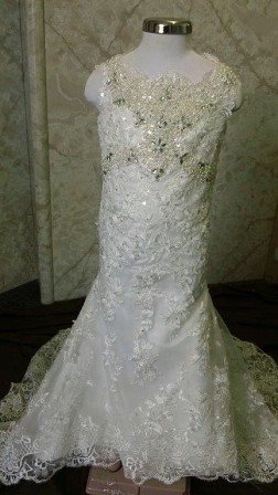 mermaid style flower girl dresses